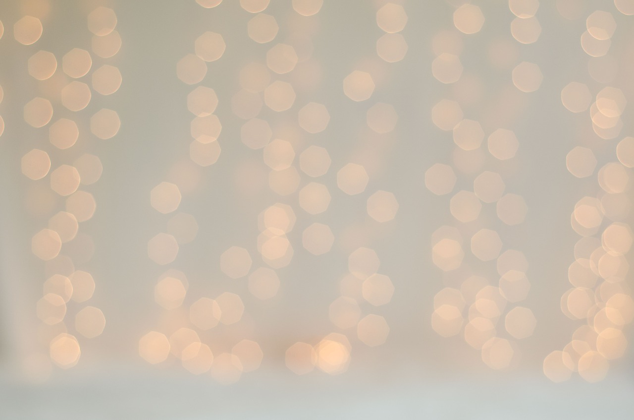 bokeh lights backdrop free photo