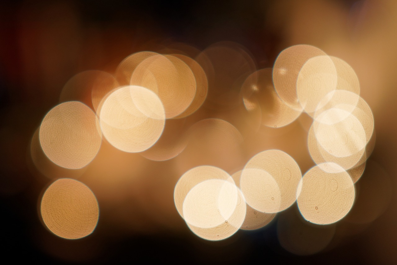 bokeh light blur free photo