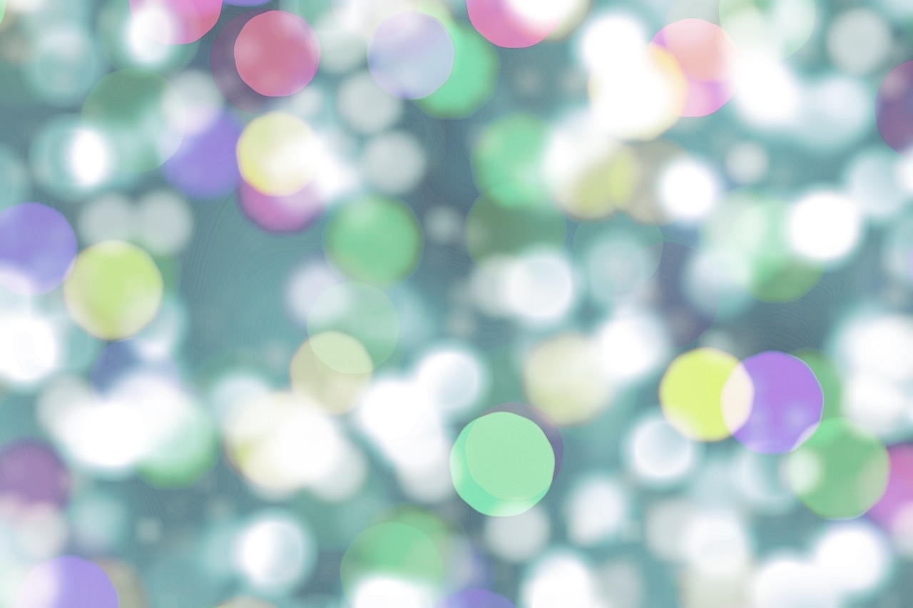 bokeh light background free photo