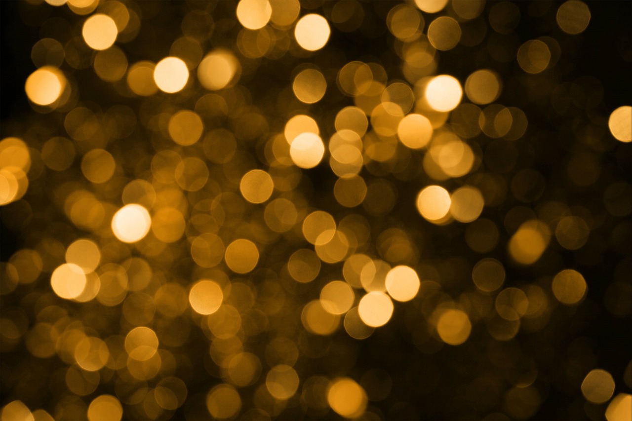 bokeh texture lights free photo