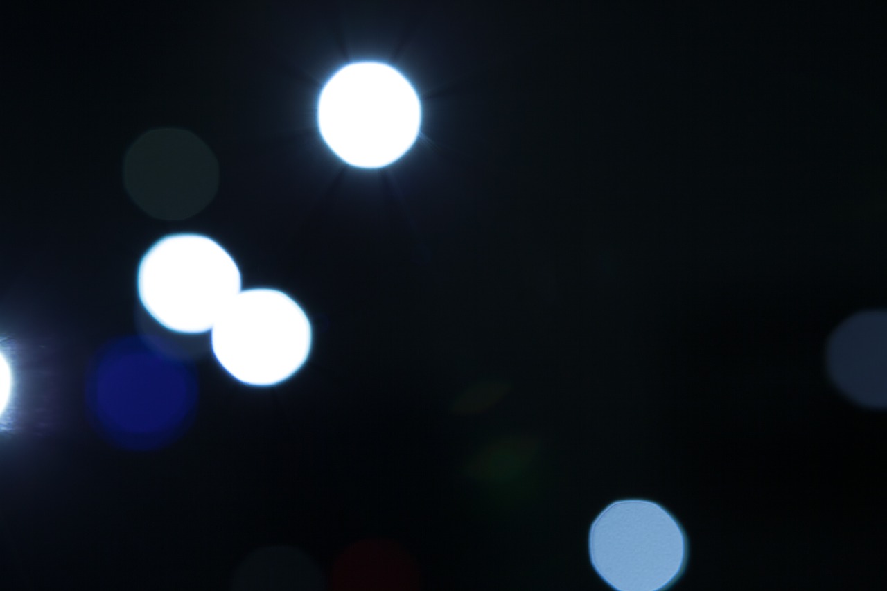 bokeh blur lights free photo