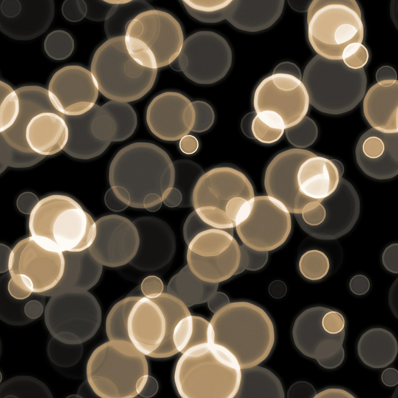 bokeh bubbles circle free photo