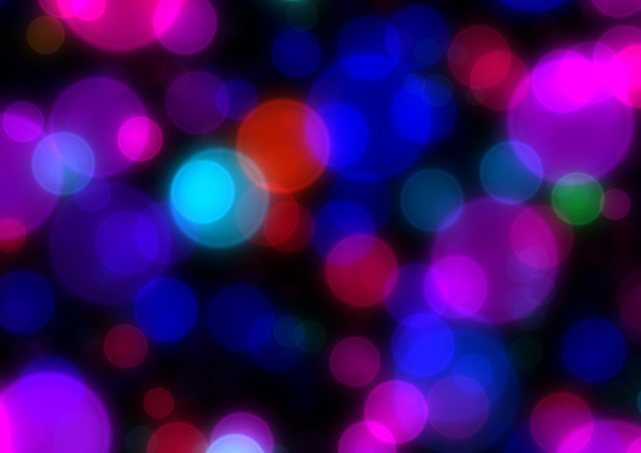 bokeh colorful out of focus free photo