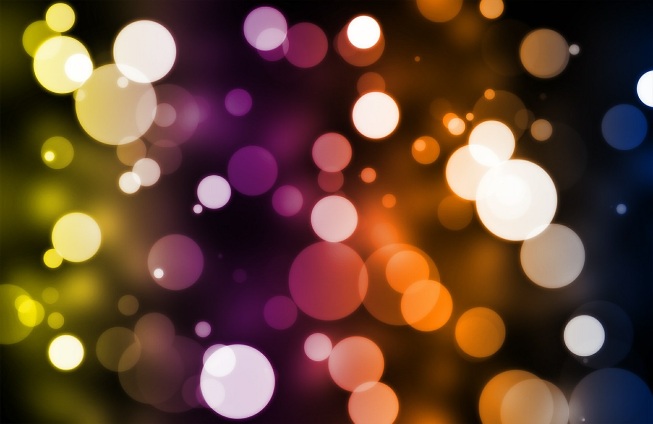 bokeh wallpaper color free photo