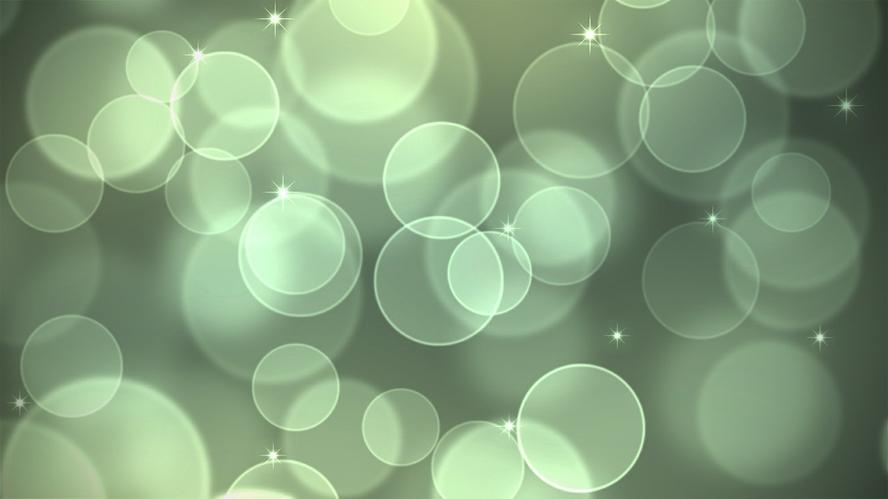 bokeh circles artwork free photo