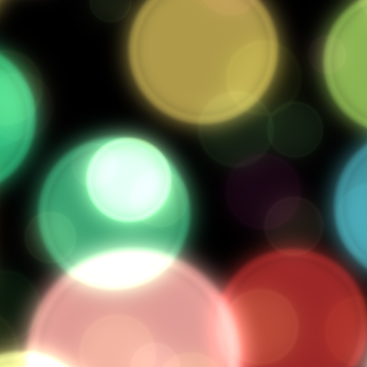 bokeh lights bubbles free photo