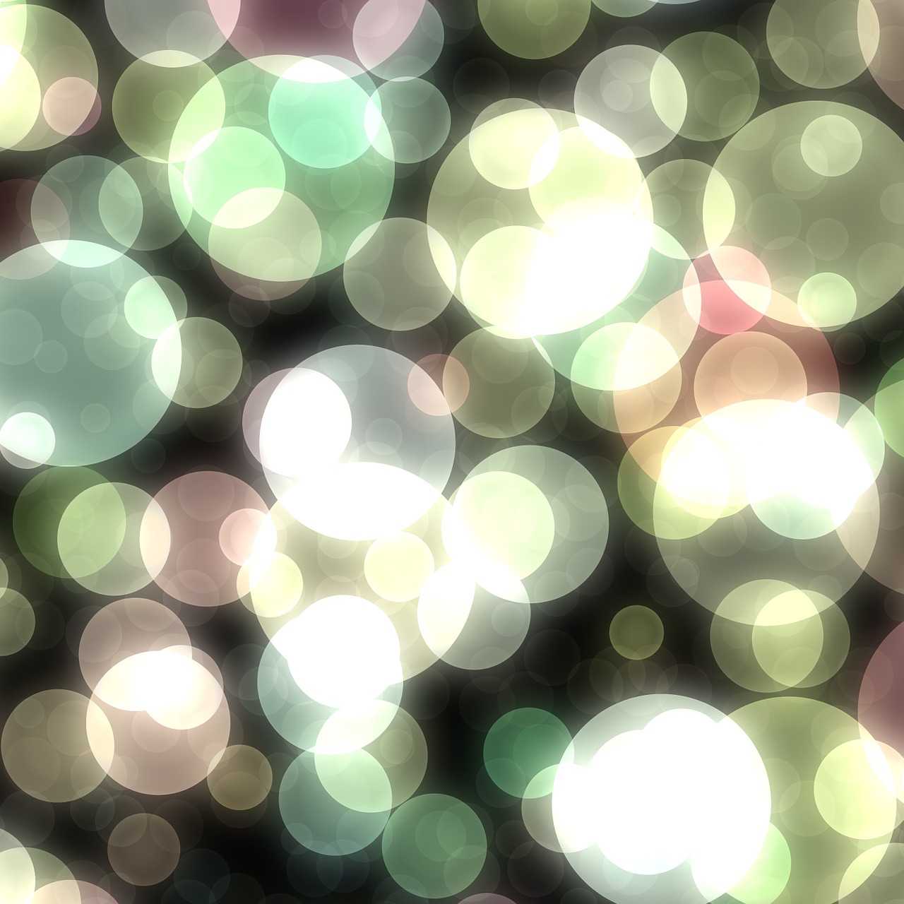 bokeh lights bubbles free photo