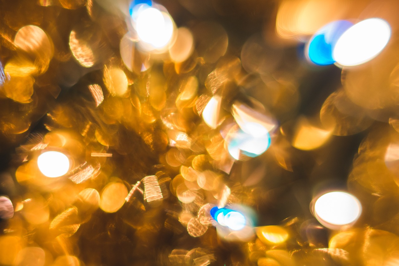 bokeh gold golden free photo