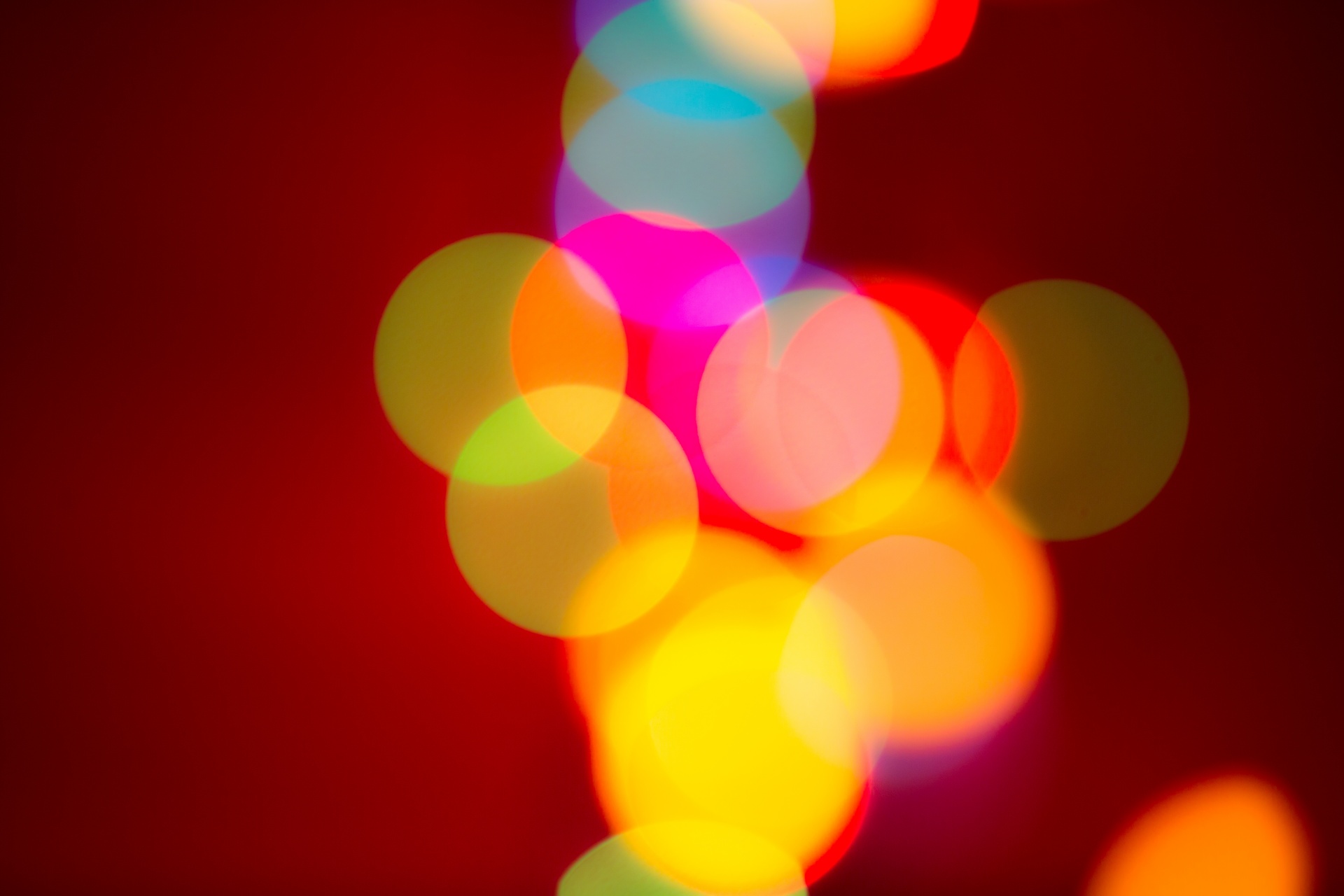 bokeh background red free photo