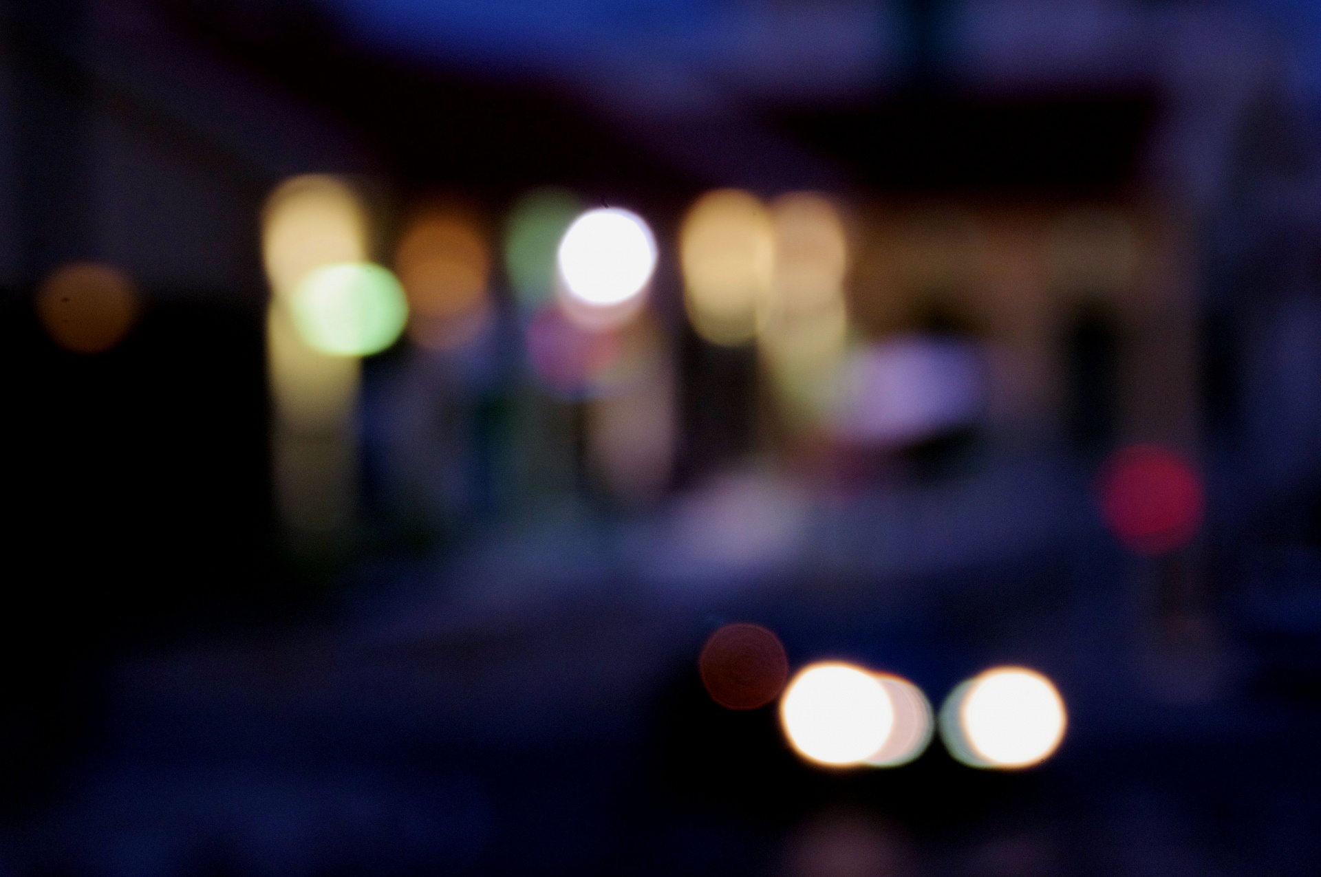 bokeh city urban free photo