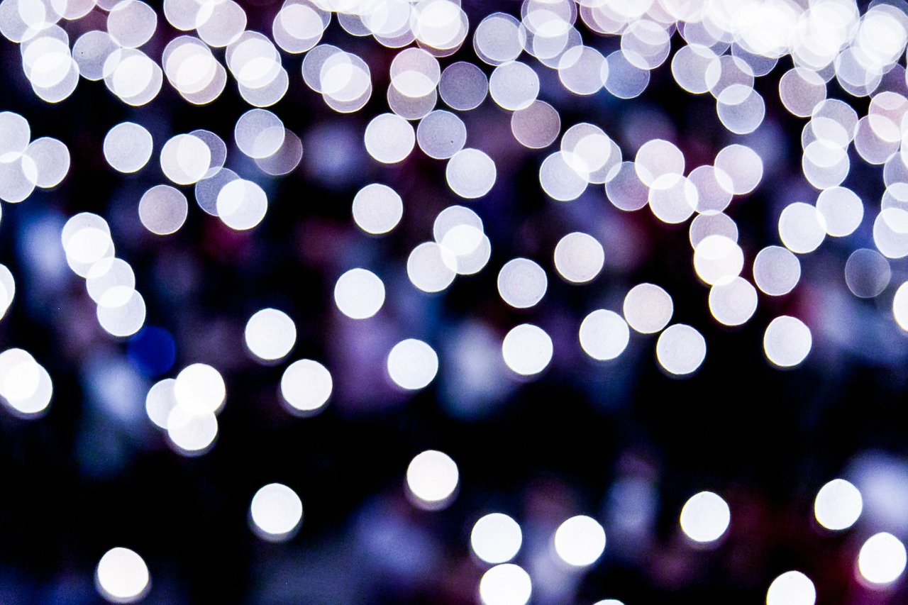 bokeh lights background lights free photo