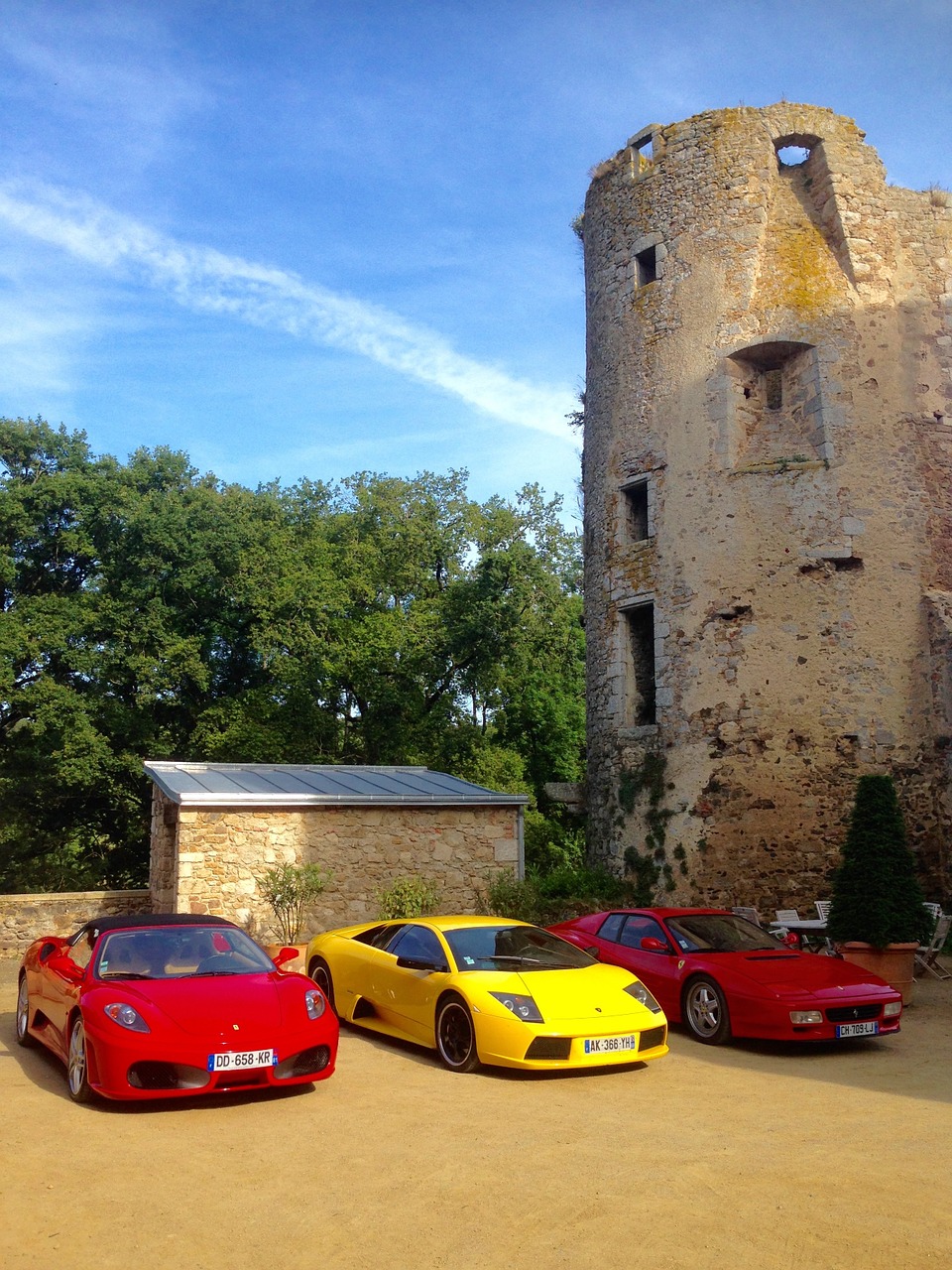 bolide ferrari exhibition free photo