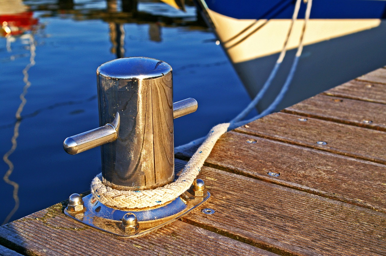 bollard  mooring  jetty free photo