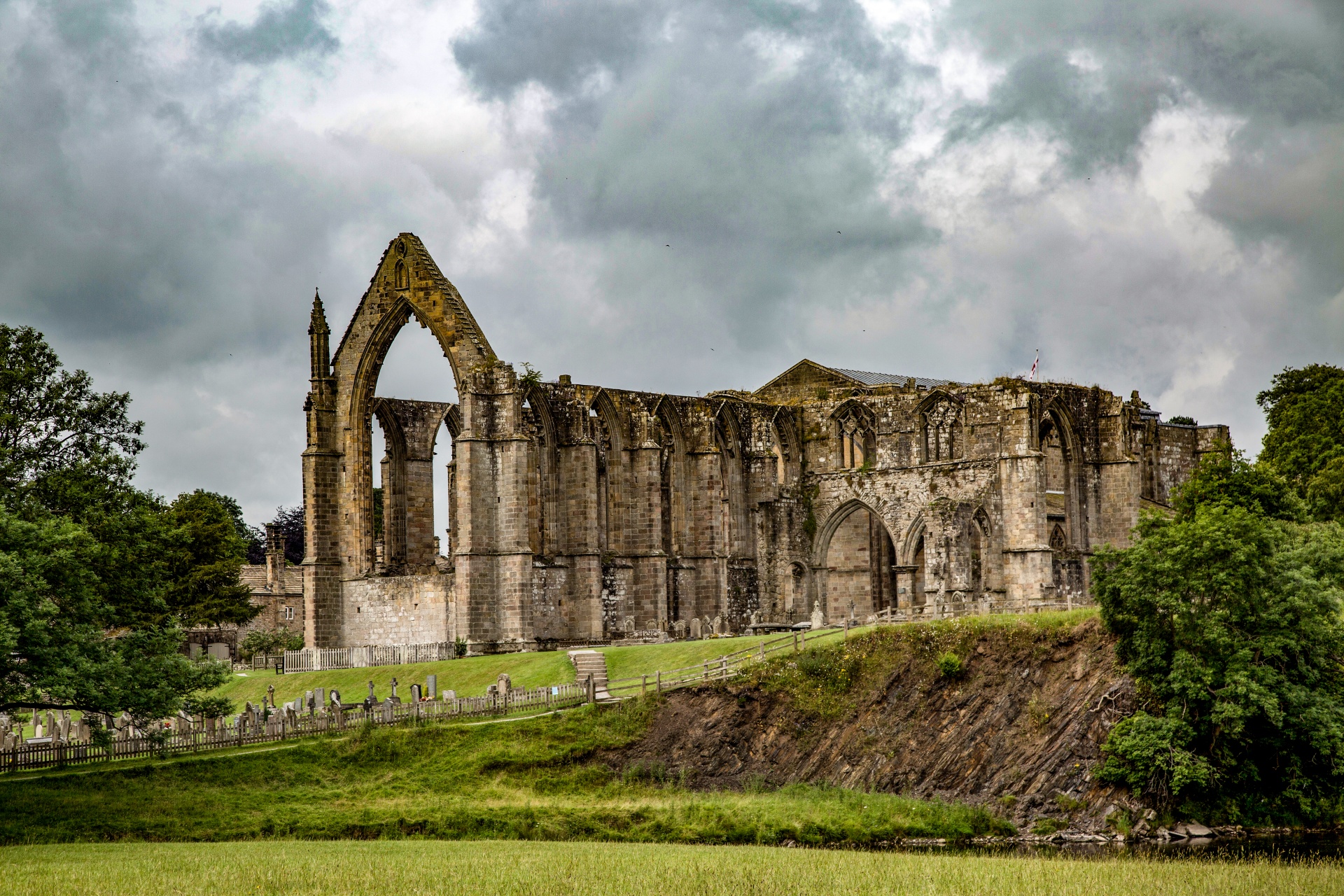 bolton abbey uk free photo