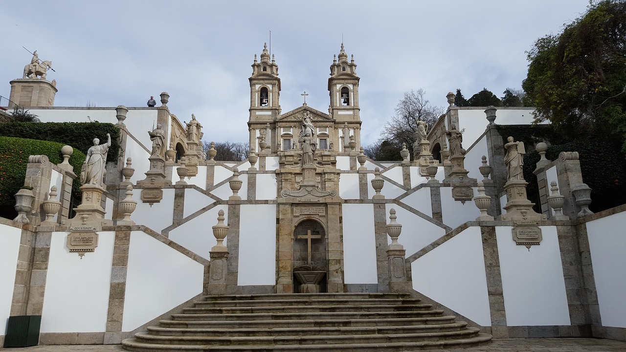 bom jesus,braga,staircase,free pictures, free photos, free images, royalty free, free illustrations, public domain