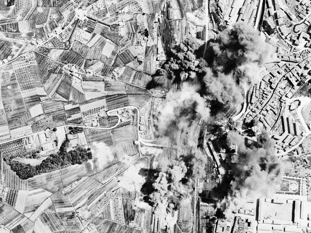 bombing bomb destruction free photo