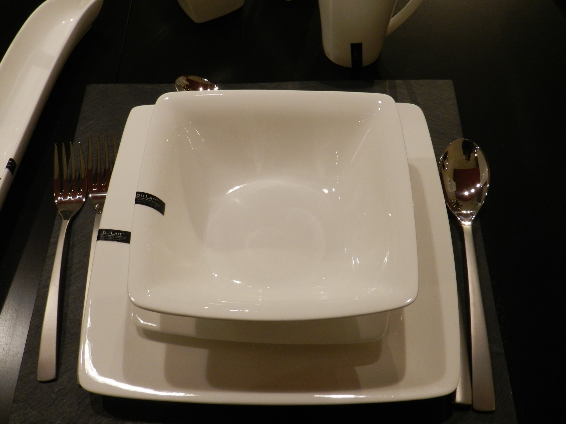 plates utensils bon appetit! (2) free photo