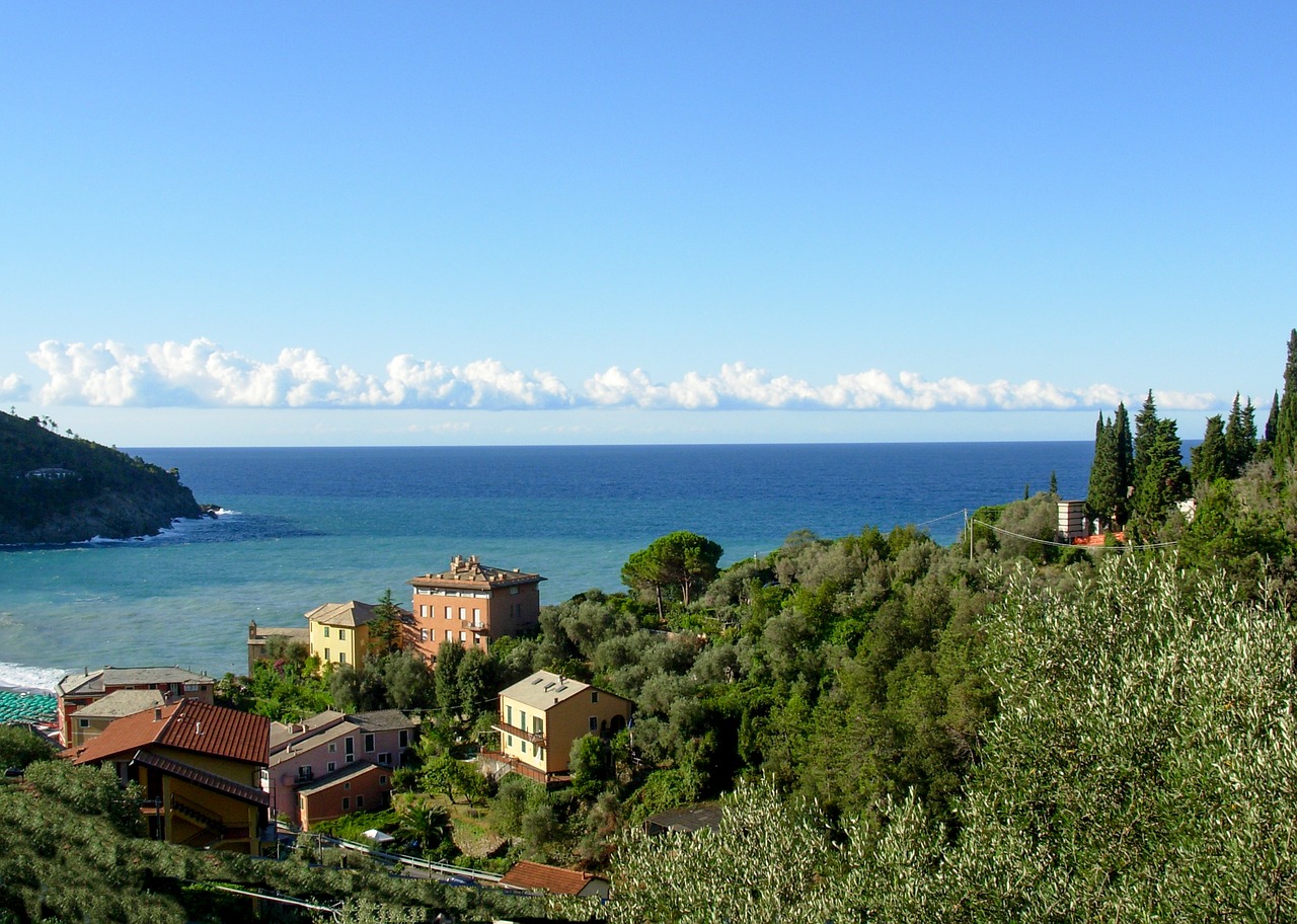 bonassola liguria italy free photo