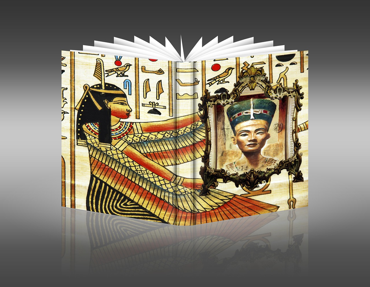 book egypt egyptology free photo