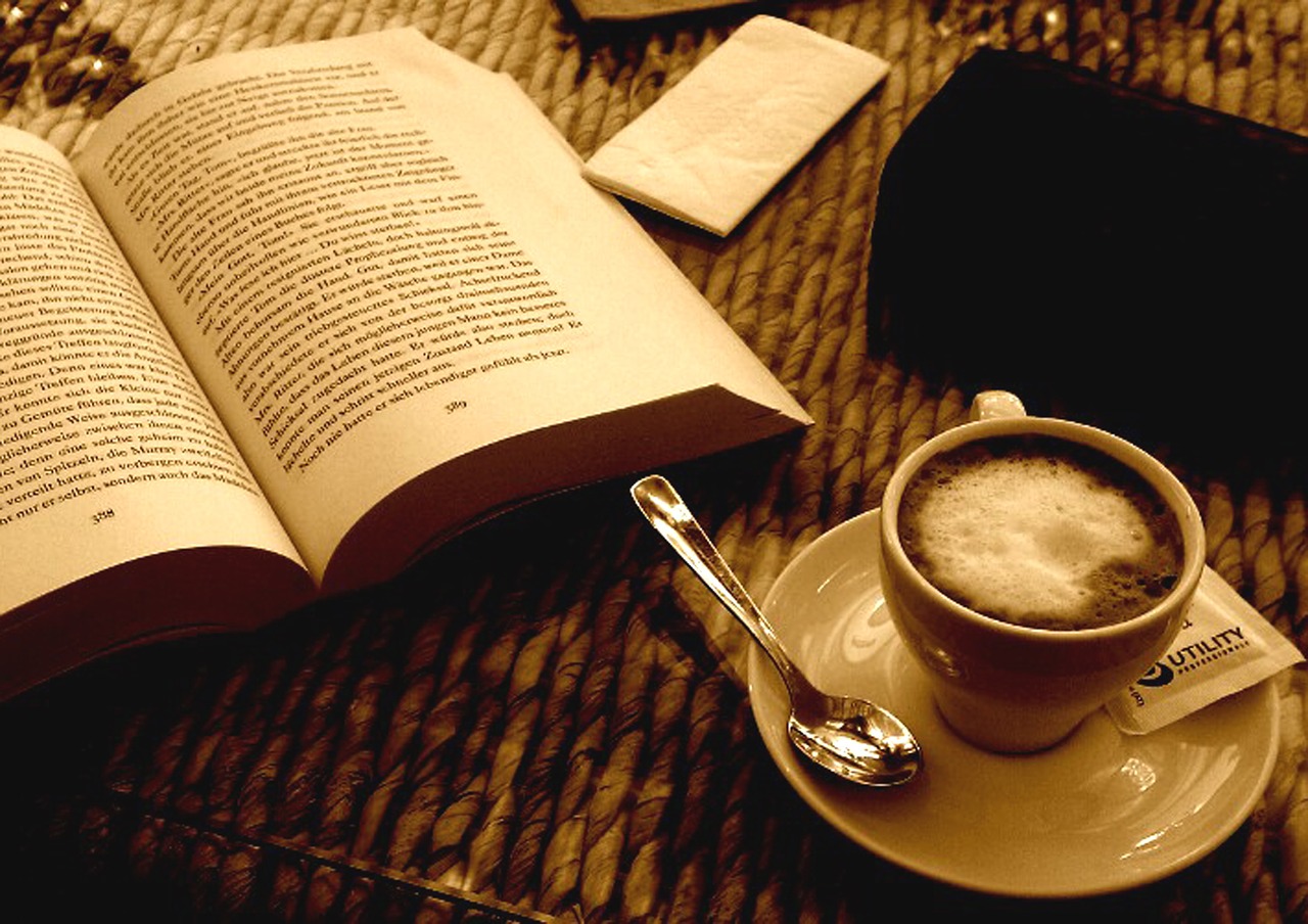 book coffee espresso free photo