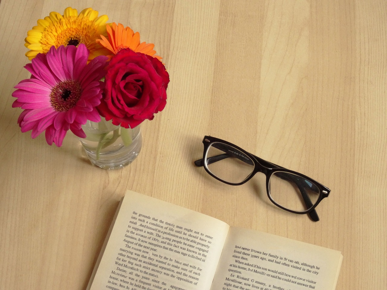 book reading glasses free photo