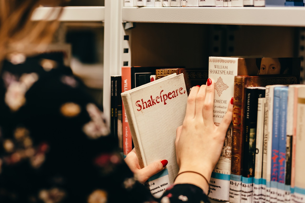 book shelf library free photo