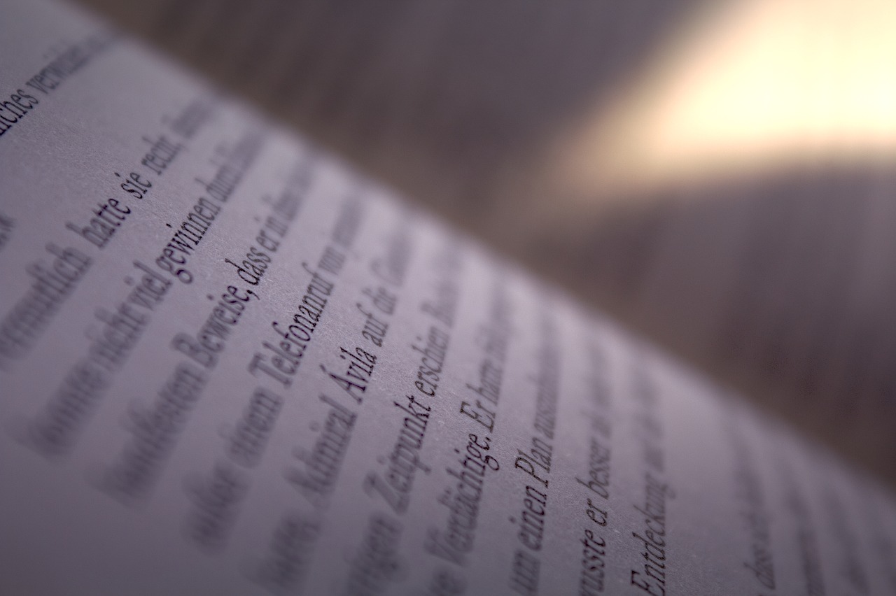 book macro sun free photo