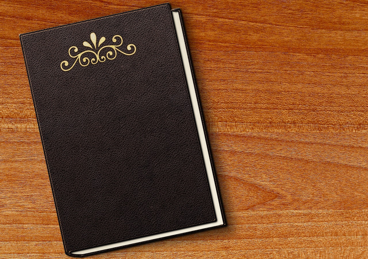 book embossing leather free photo