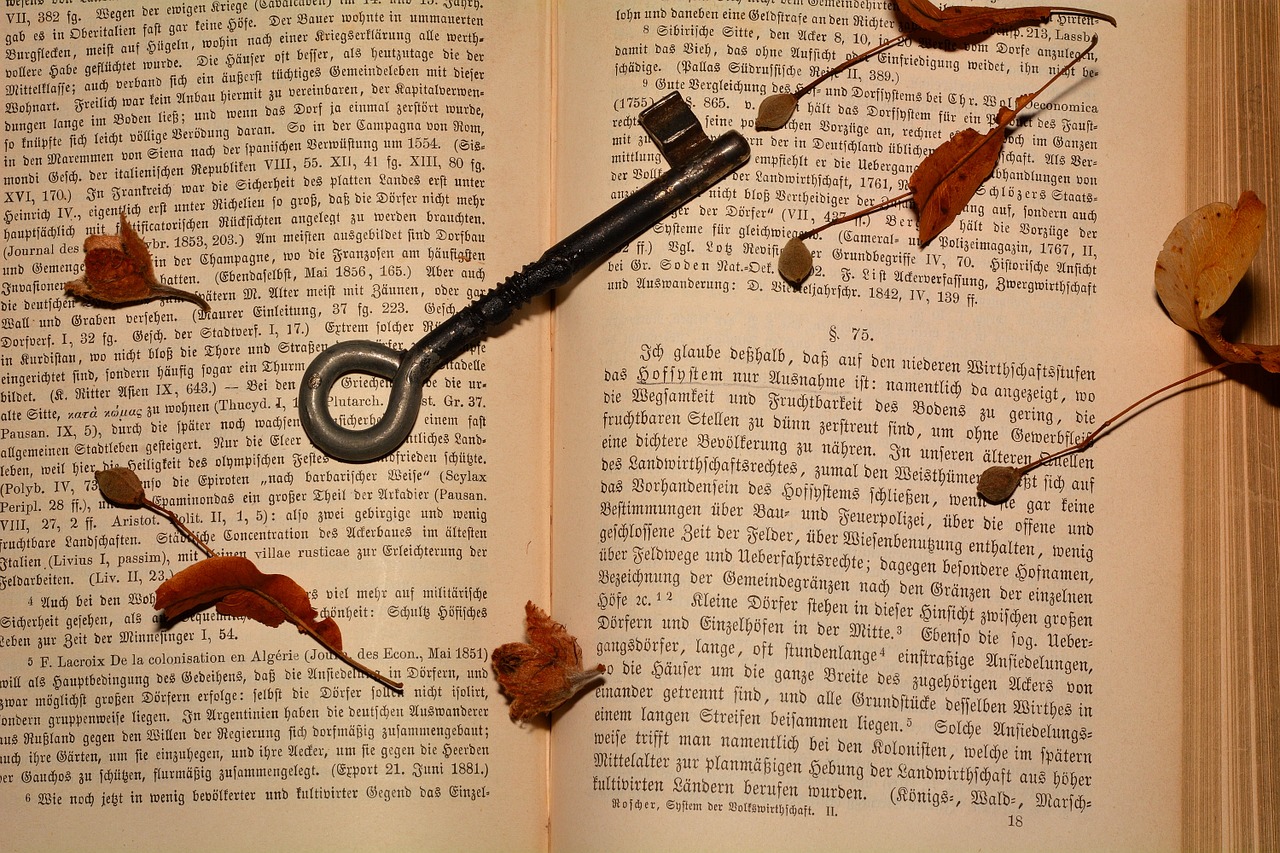 book key old free photo