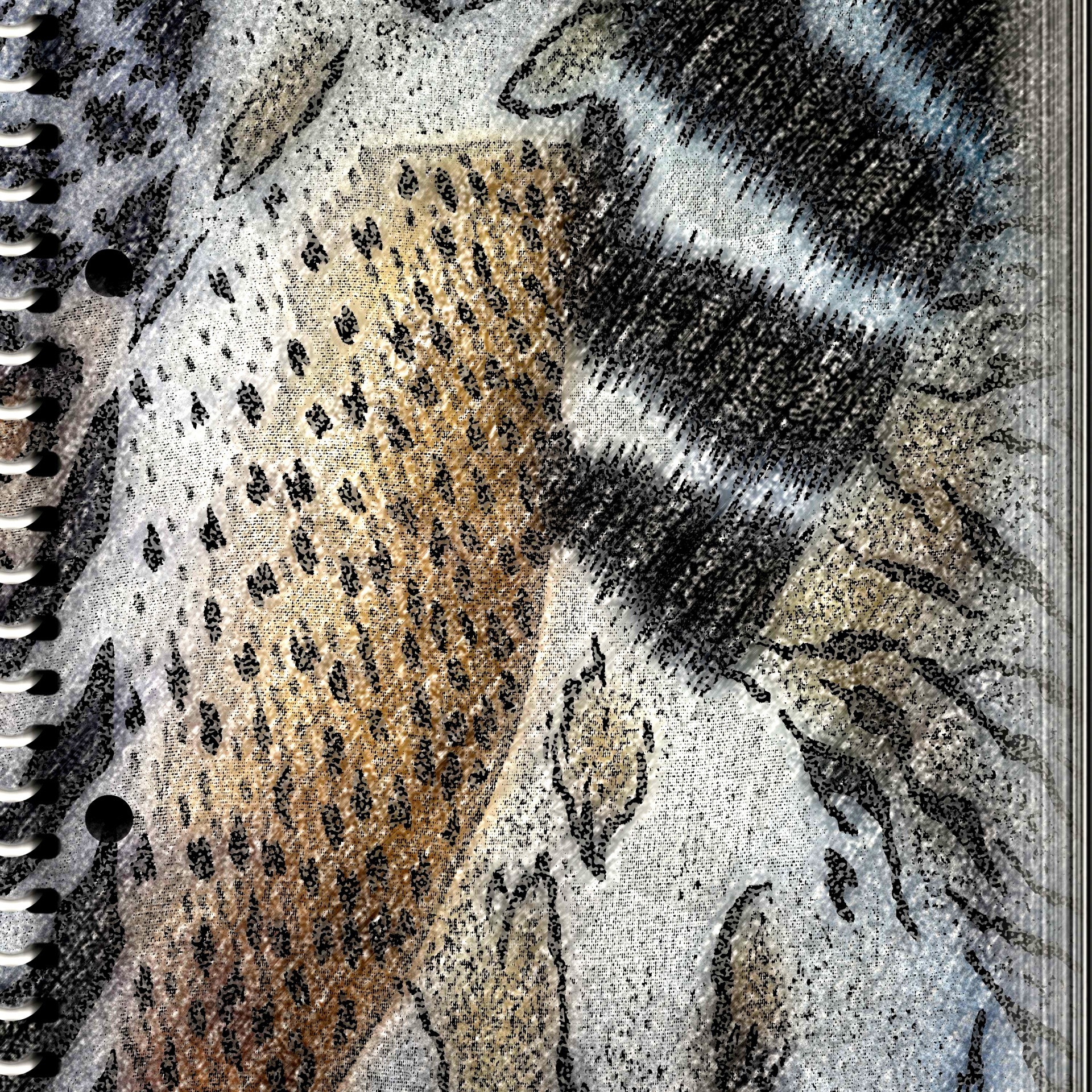 cover book animal pattern free photo