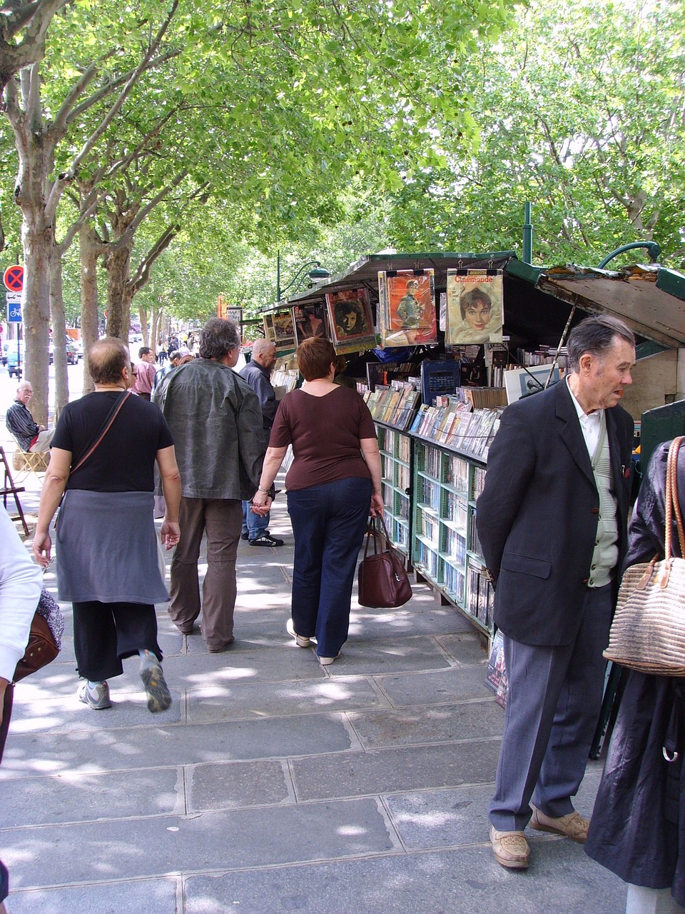 book market paris bouquinistes free photo