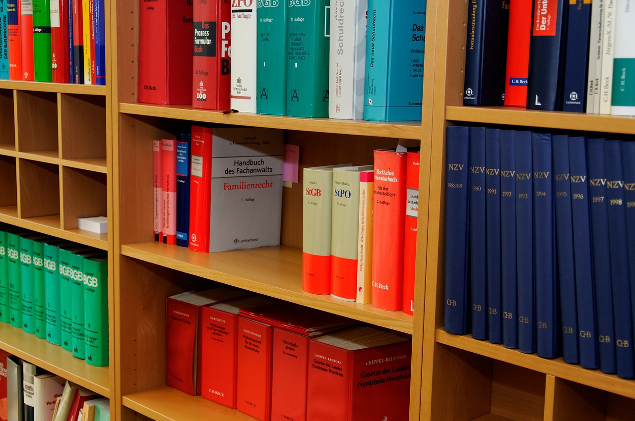 bookcase law firm attorney free photo