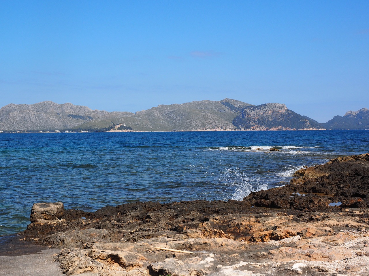 Download free photo of Booked,mallorca,bay of pollensa,sea,beach - from ...
