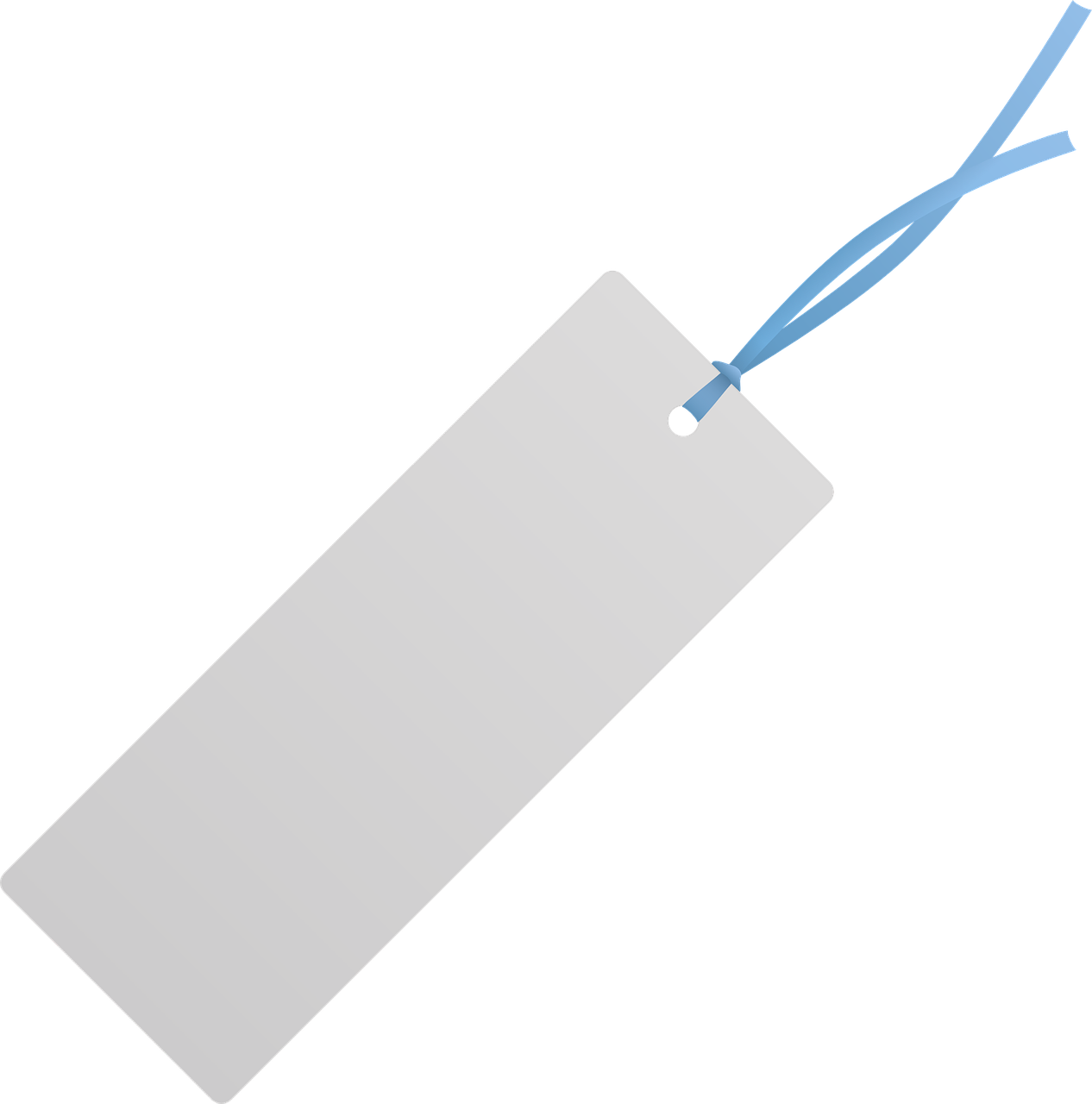 bookmark an empty bookmark white bookmarks free photo