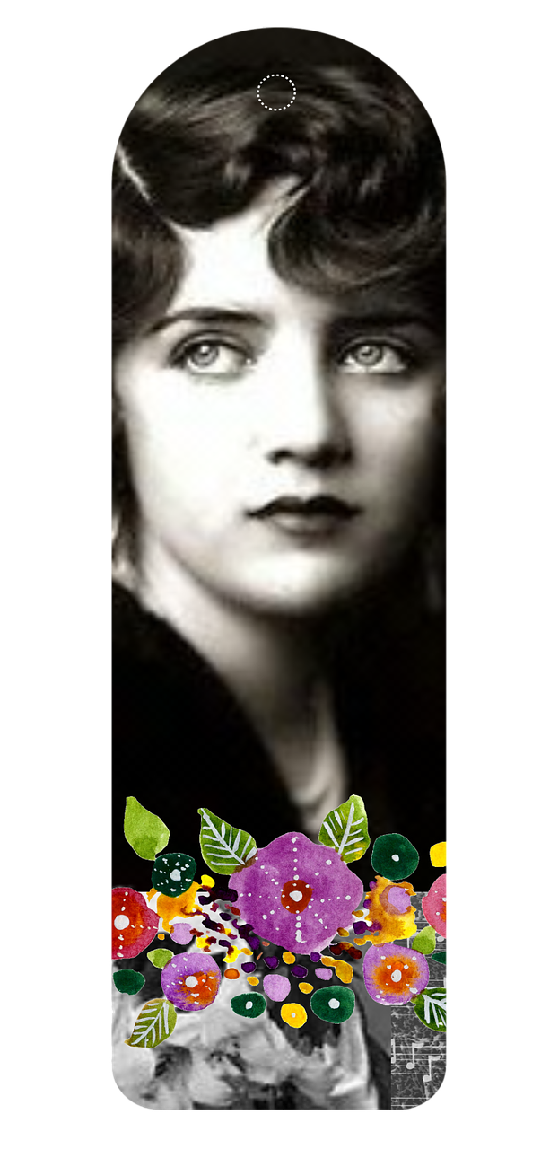 bookmark girl vintage free photo