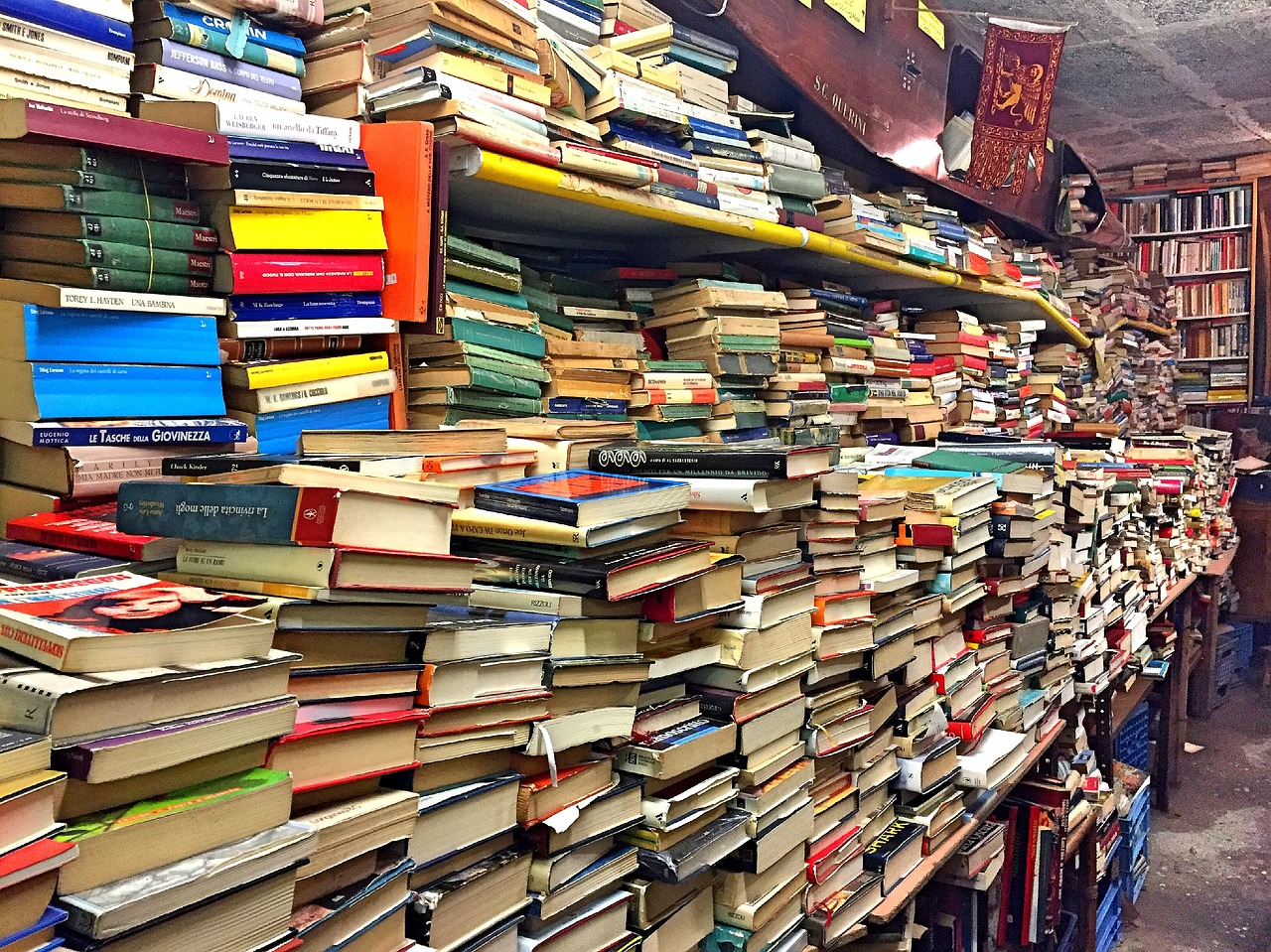 books book stack stack free photo