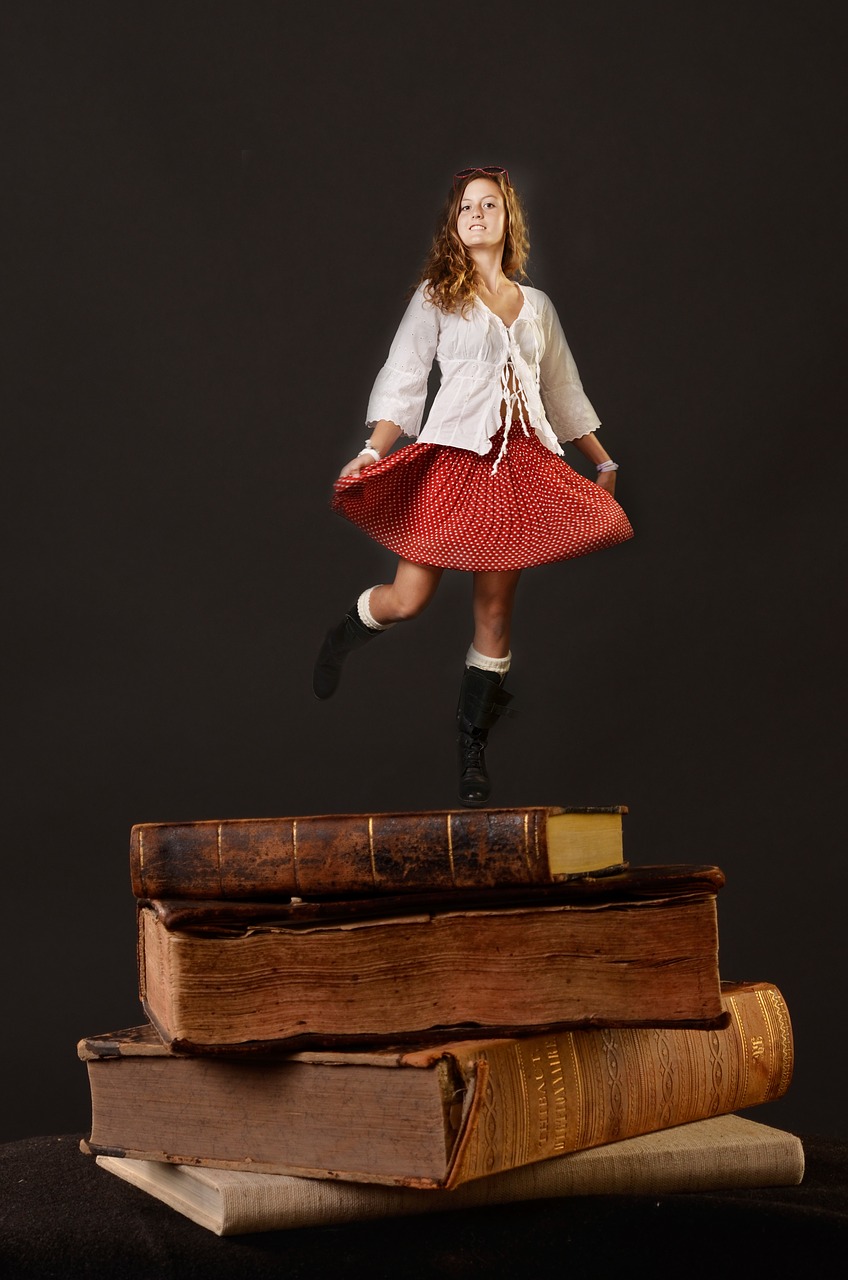 books girl ballet free photo