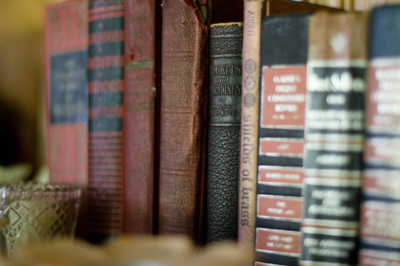 books antique library free photo