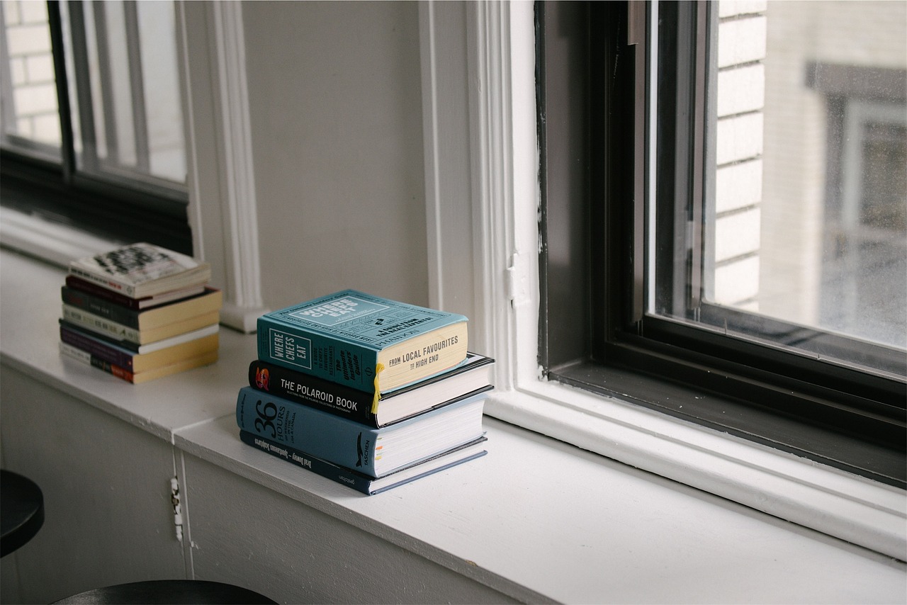 books window literature free photo