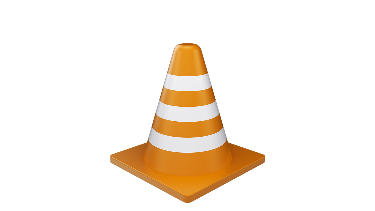 barrier cone attention free photo