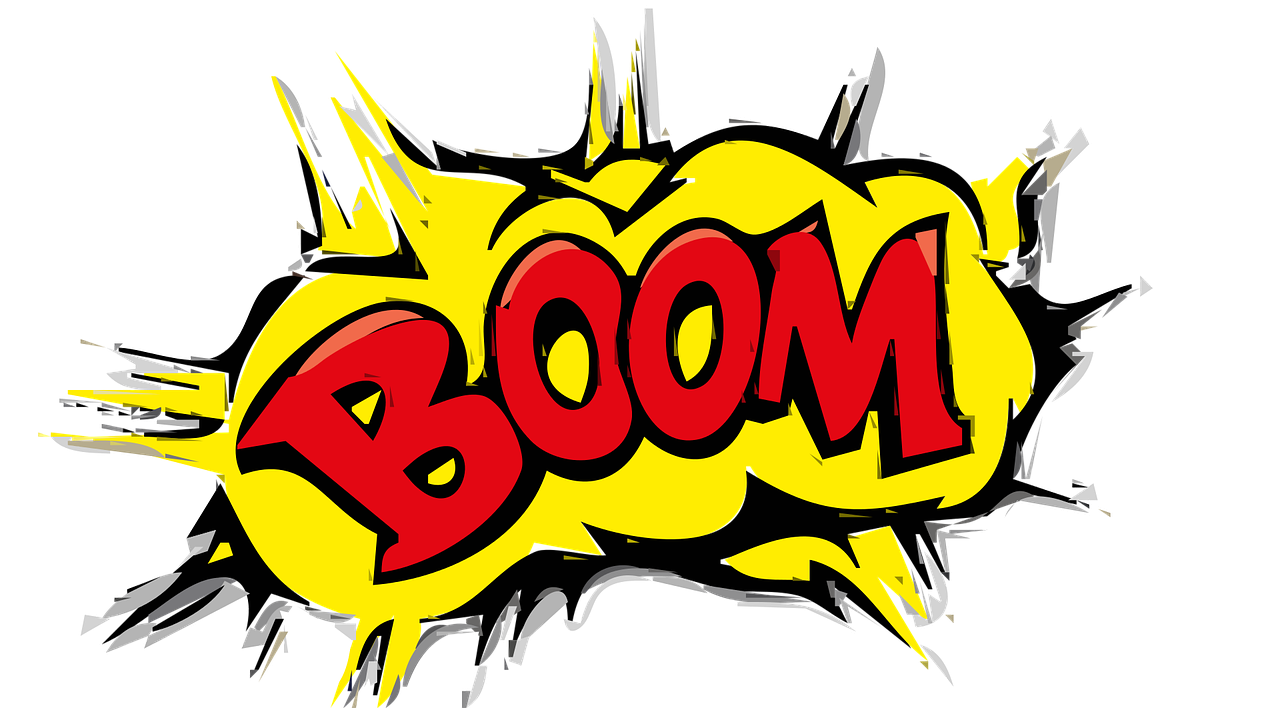 boom explosion sound free photo