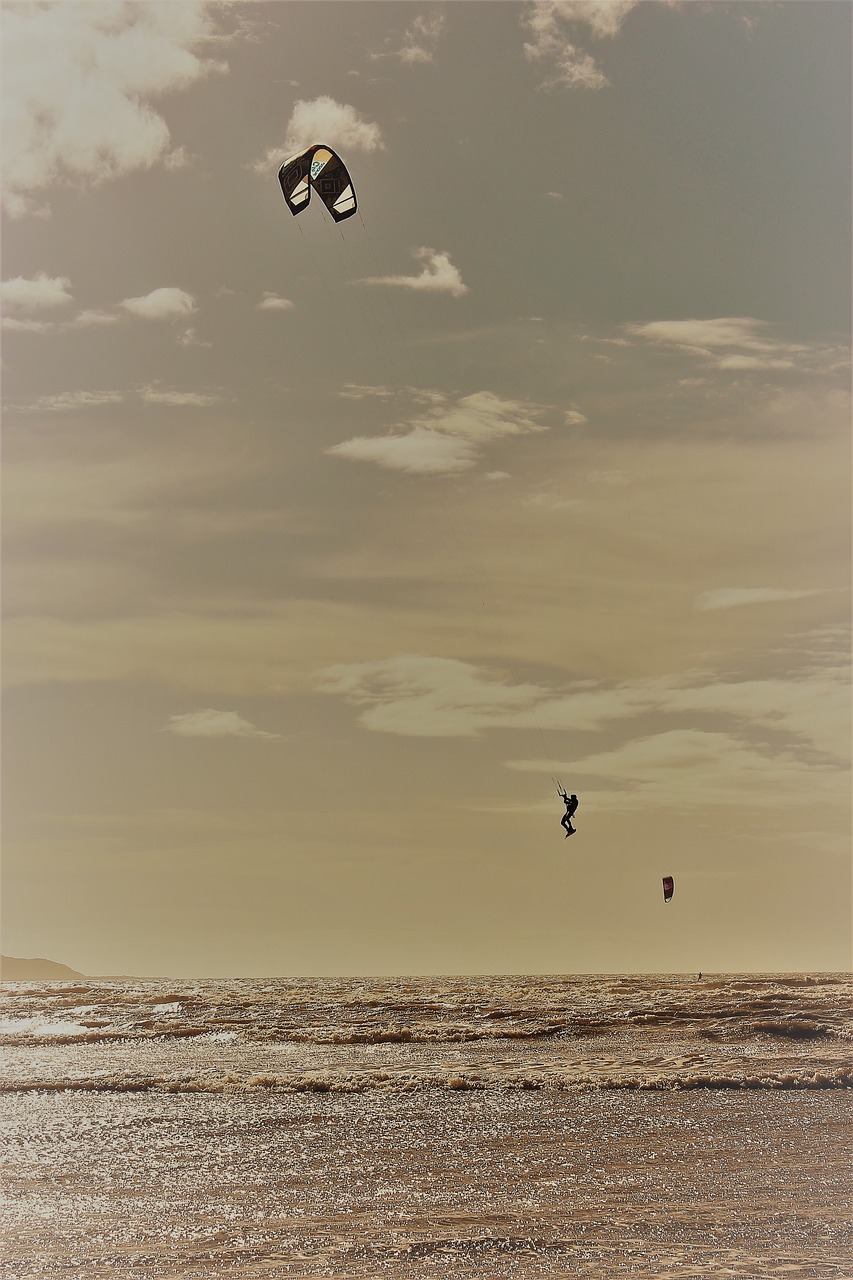 boost kiteboarding flying free photo