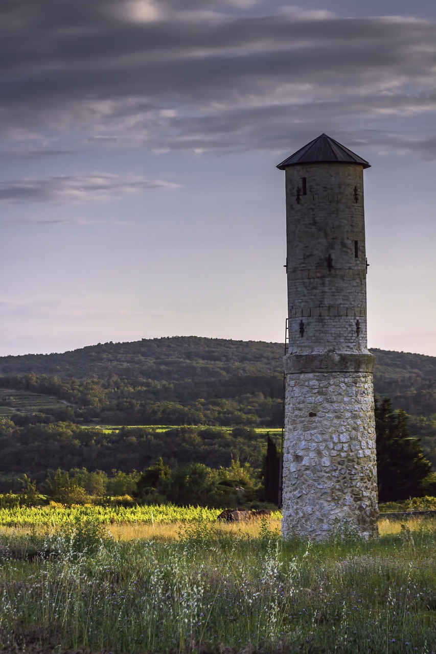 booster set tower sunset free photo