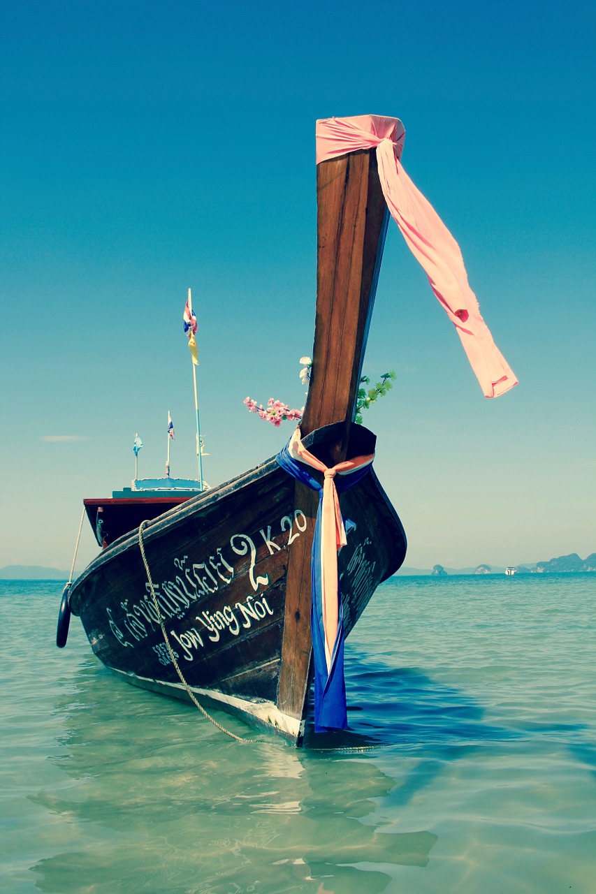 boot thailand sea free photo