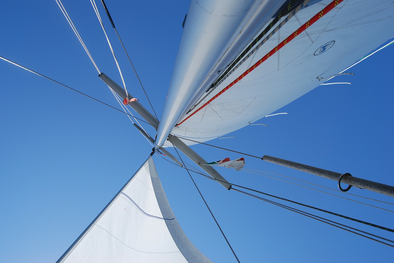 boot sailing boat mast free photo