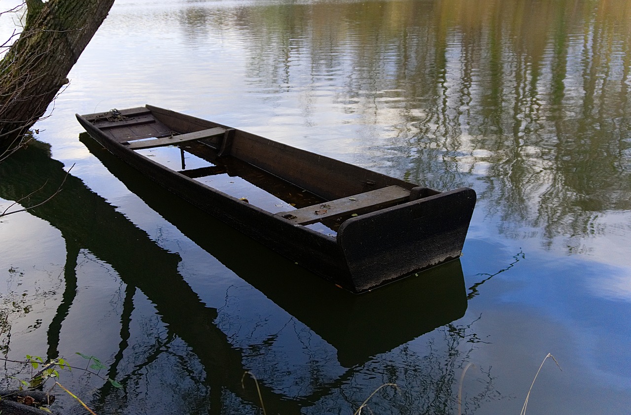 boot paddle boat old free photo