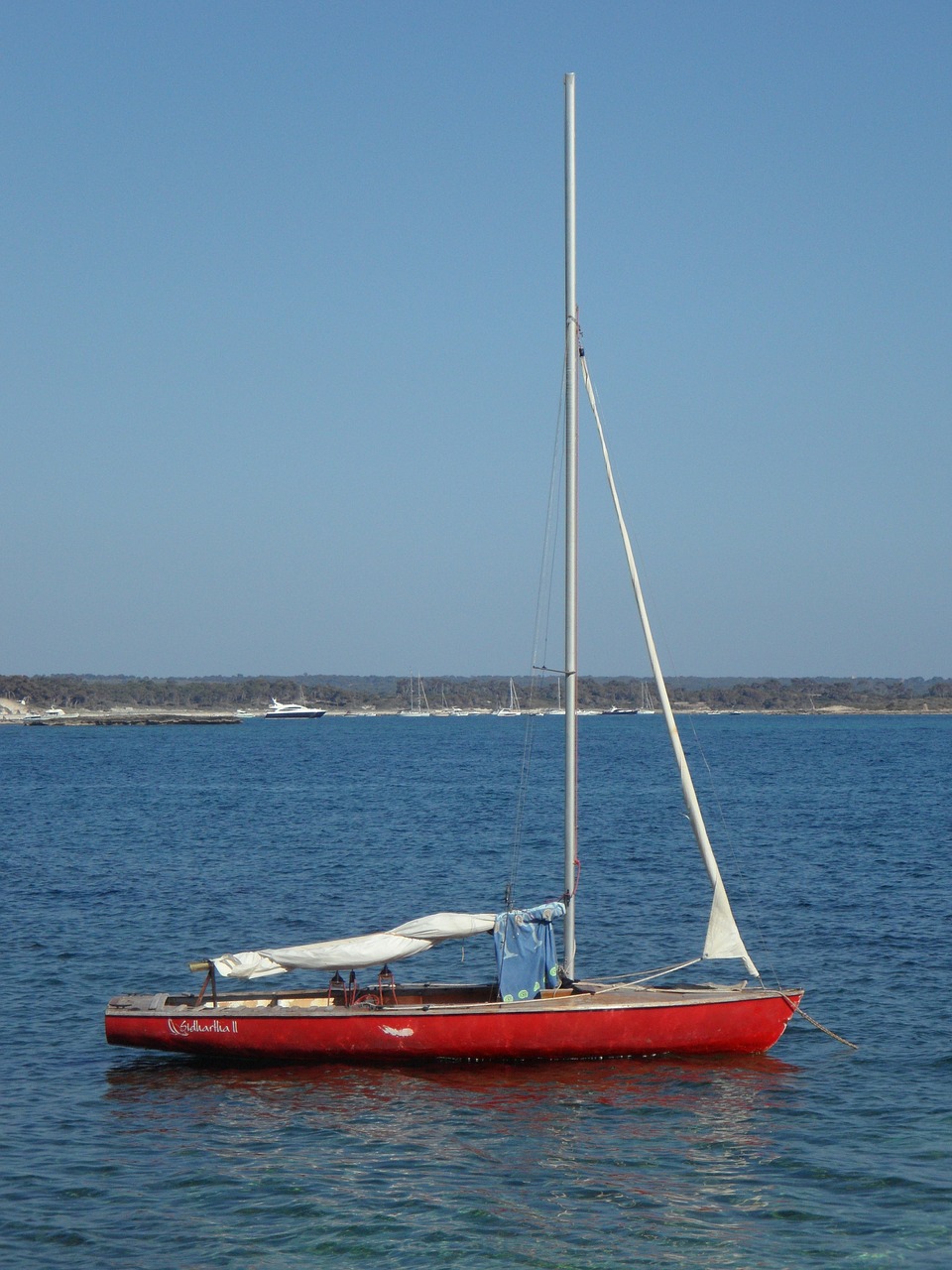 boot sailing boat anchor free photo