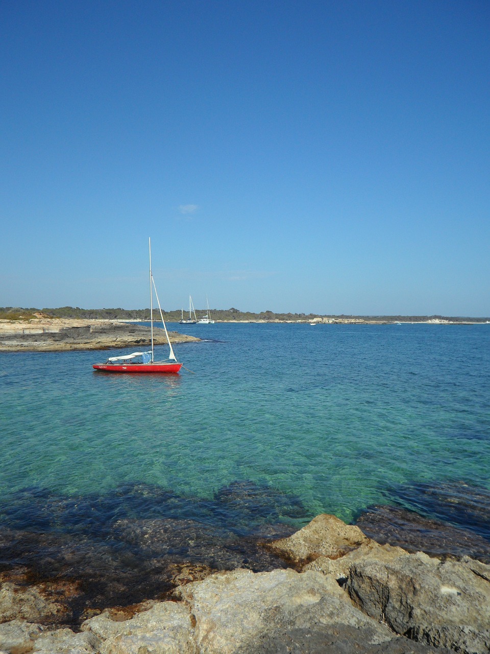 boot sailing boat anchor free photo