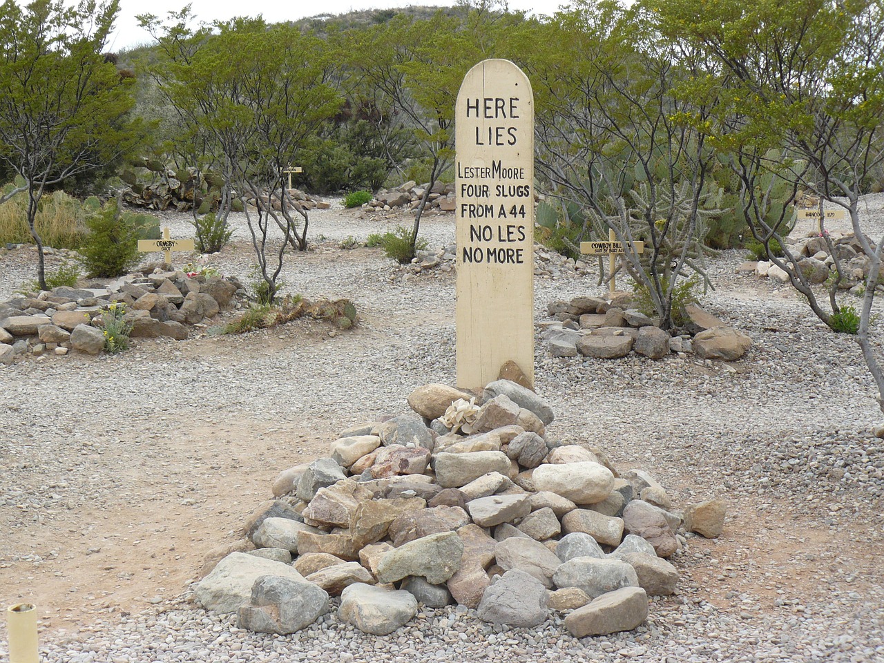 boot hill arizona tombstone free photo