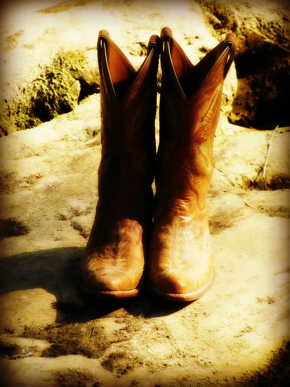 boots cowboy cowgirl free photo